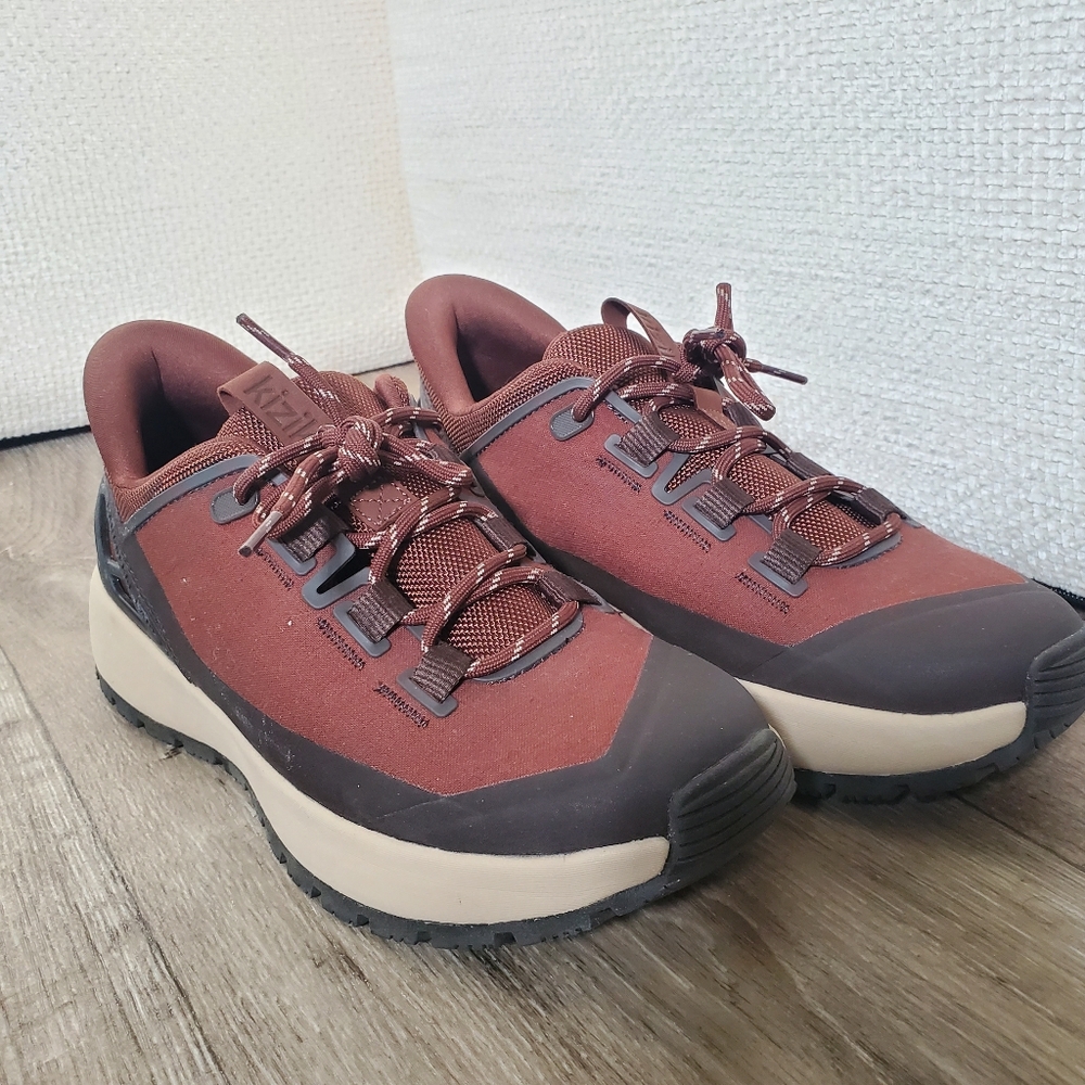 Men's Brown Hiking Shoes Kizik Womens 7 Or 6.5 And Mens 5.5
